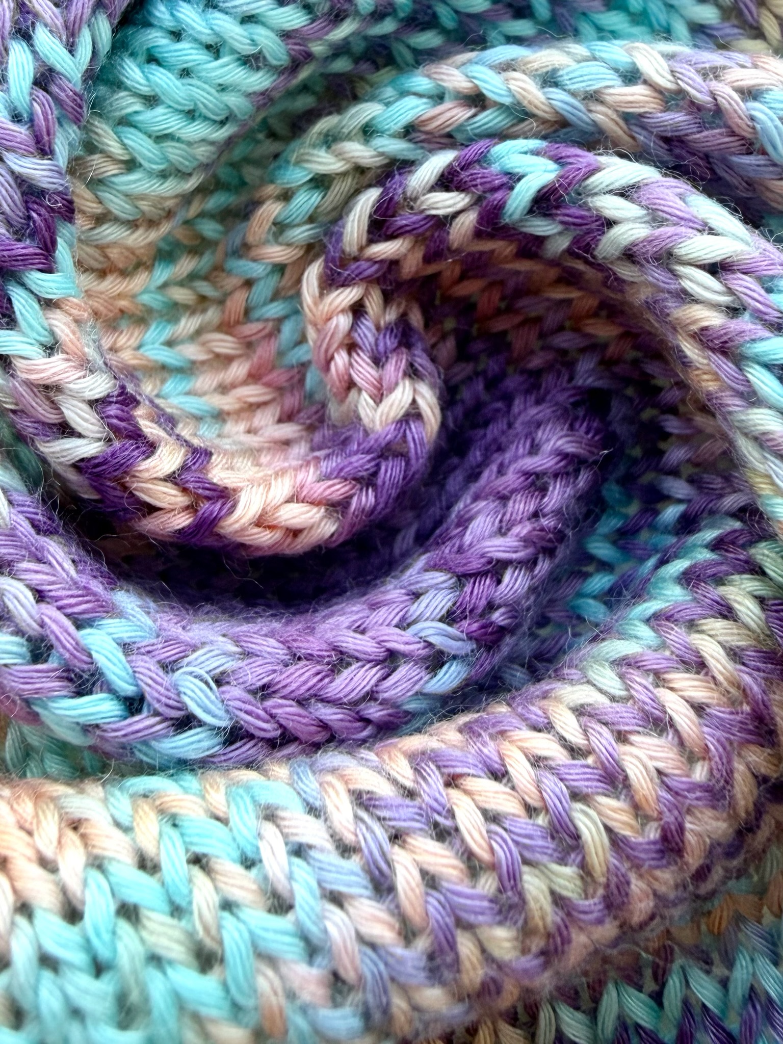 Zimpfer Wolle Art. Mimi Multicolor 500 m / 100 g – Garn aus Bambus und Seide col.  Lilla corallo turchese foto 5